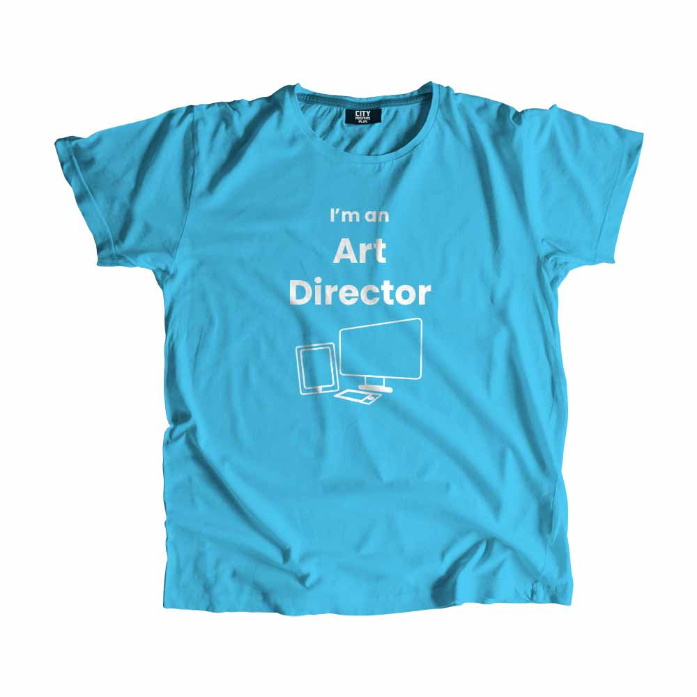 Art Director Men Unisex T-Shirt (Sky Blue)