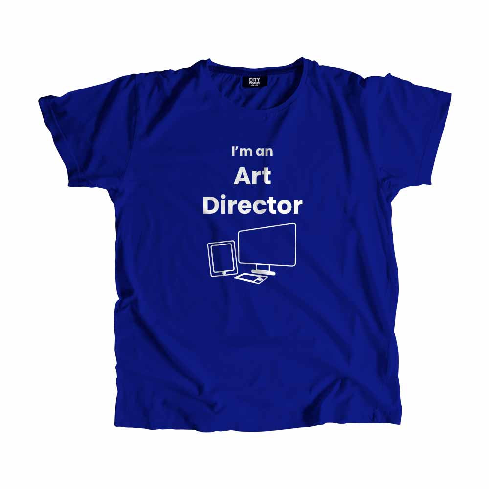 Art Director Men Unisex T-Shirt (Royal Blue)