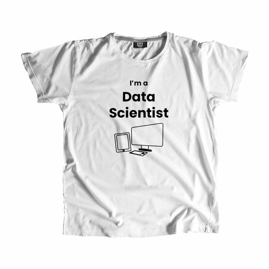 Data Scientist Men Unisex T-Shirt (White)