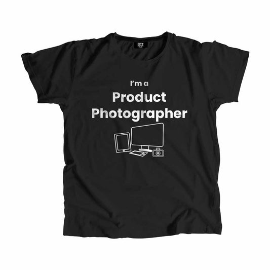 Product Photographer Men Unisex T-Shirt (Black)