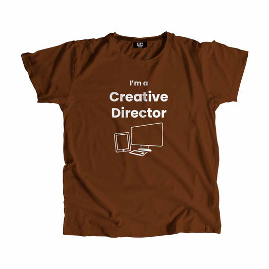 Creative Director Men Unisex T-Shirt (Brown)