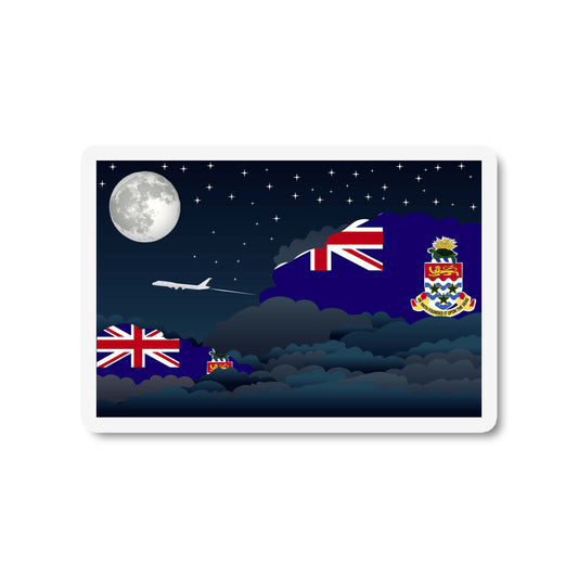 Cayman Islands Night Clouds Magnet