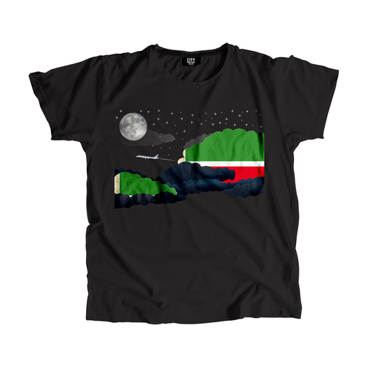 Chechen Republic Night Clouds Men Unisex T-Shirt