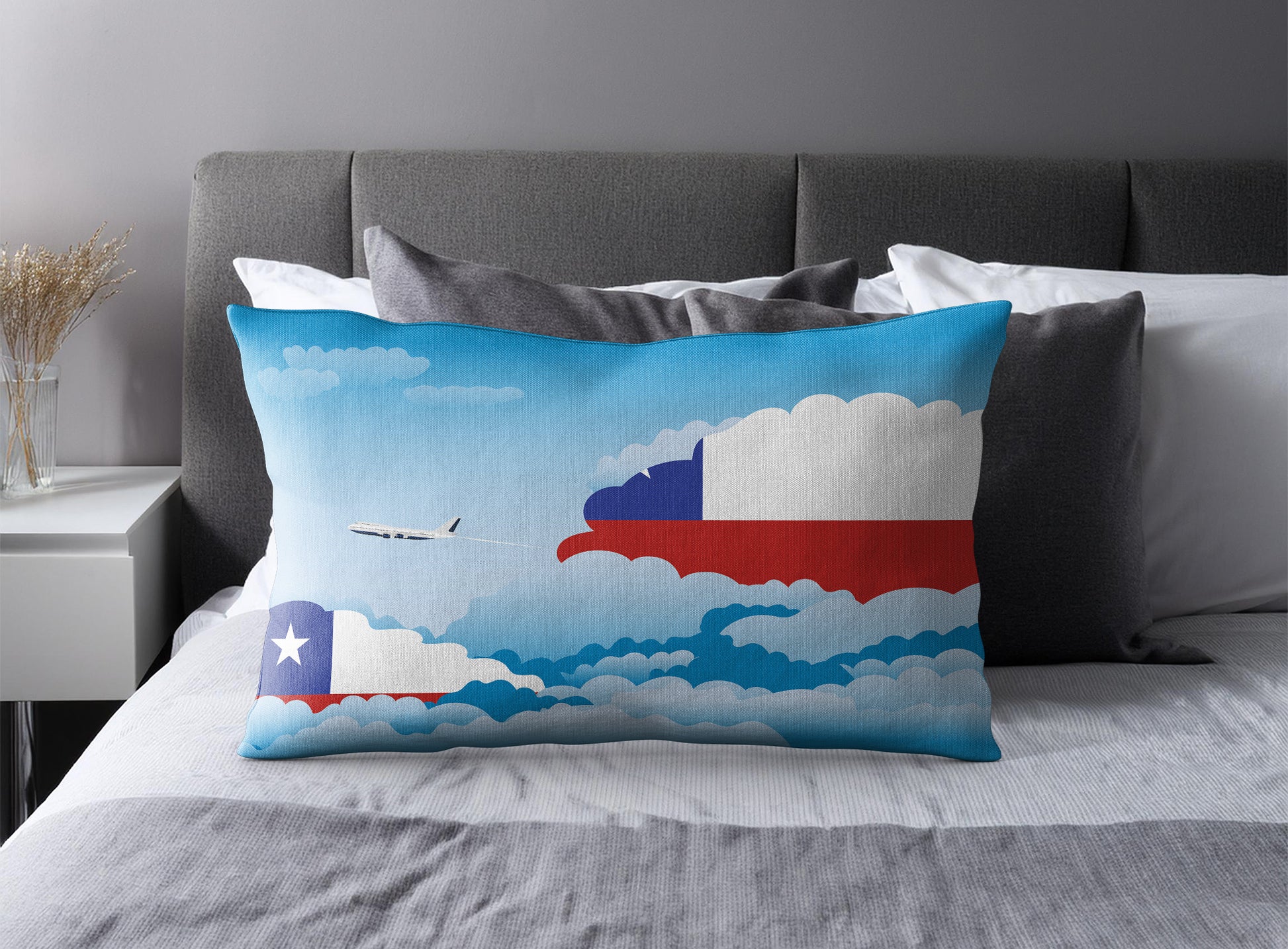 Chile Day Clouds Pillow Case