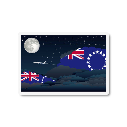 Cook Islands Night Clouds Magnet