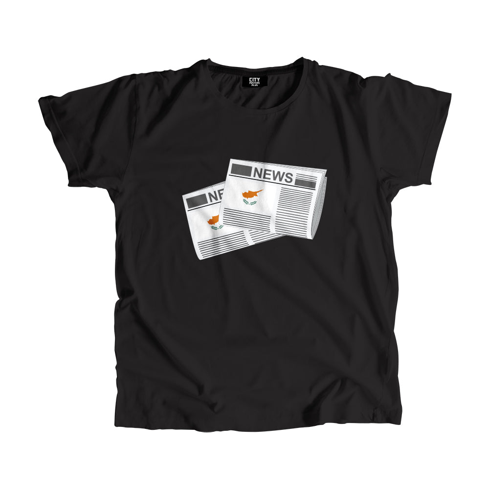 Cyprus Newspapers Unisex T Shirt