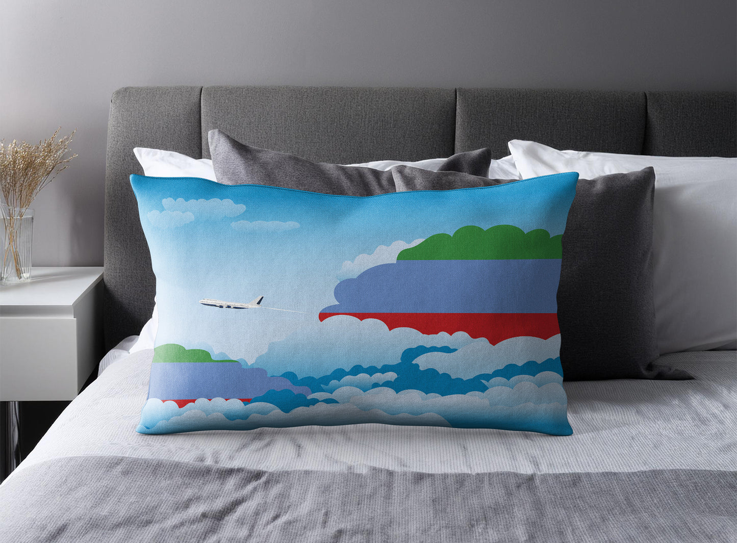 Dagestan Day Clouds Pillow Case