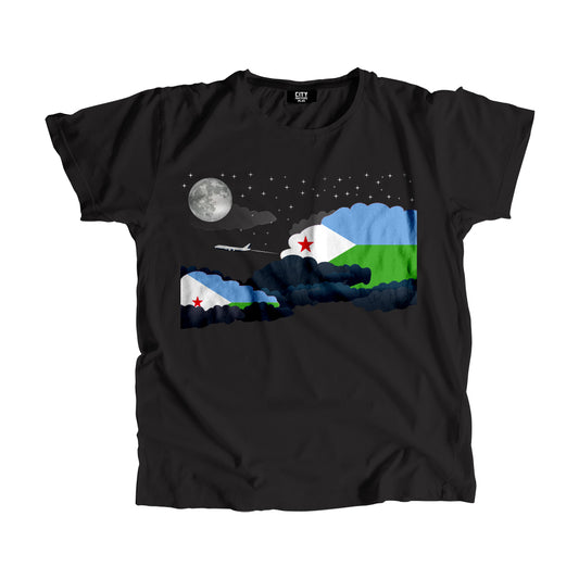 Djibouti Night Clouds Men Unisex T-Shirt