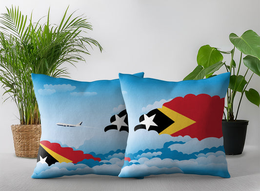 East Timor Day Clouds Pillow Case