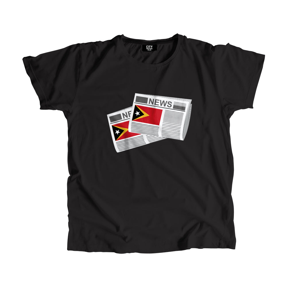 East Timor Newspapers Unisex T Shirt