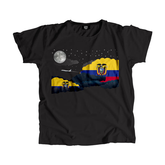 Ecuador Night Clouds Men Unisex T-Shirt