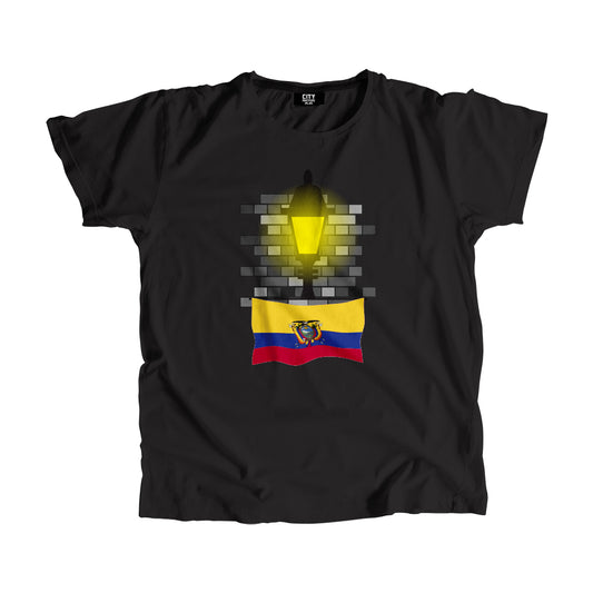 Ecuador Street Lamp Bricks Men Unisex T-Shirt