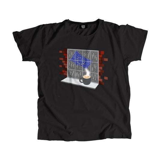 European Union Coffee Rain Men Unisex T-Shirt