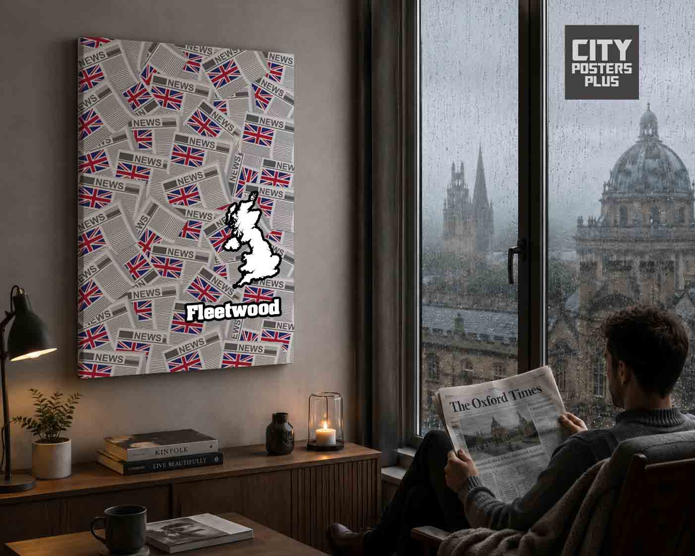 Fleetwood Newspapers Canvas Wrapped | 360 Images Plus