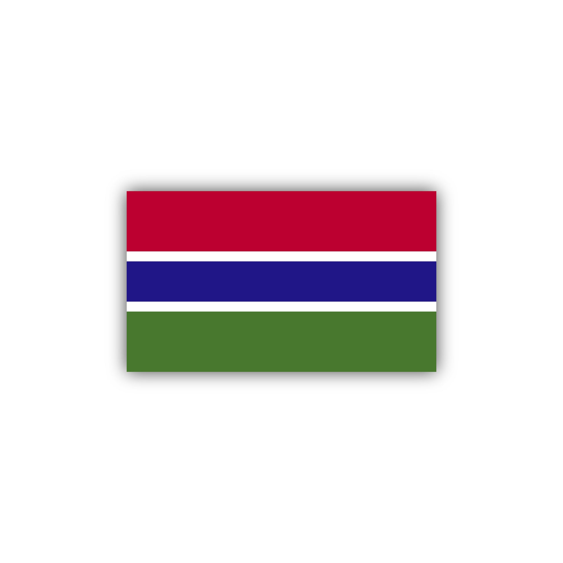 Gambia Sticker