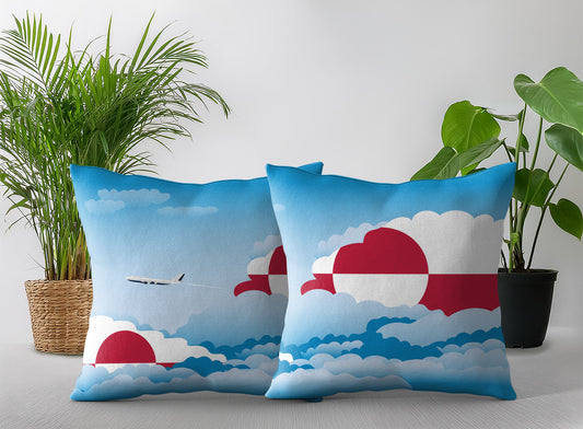 Greenland Day Clouds Pillow Case