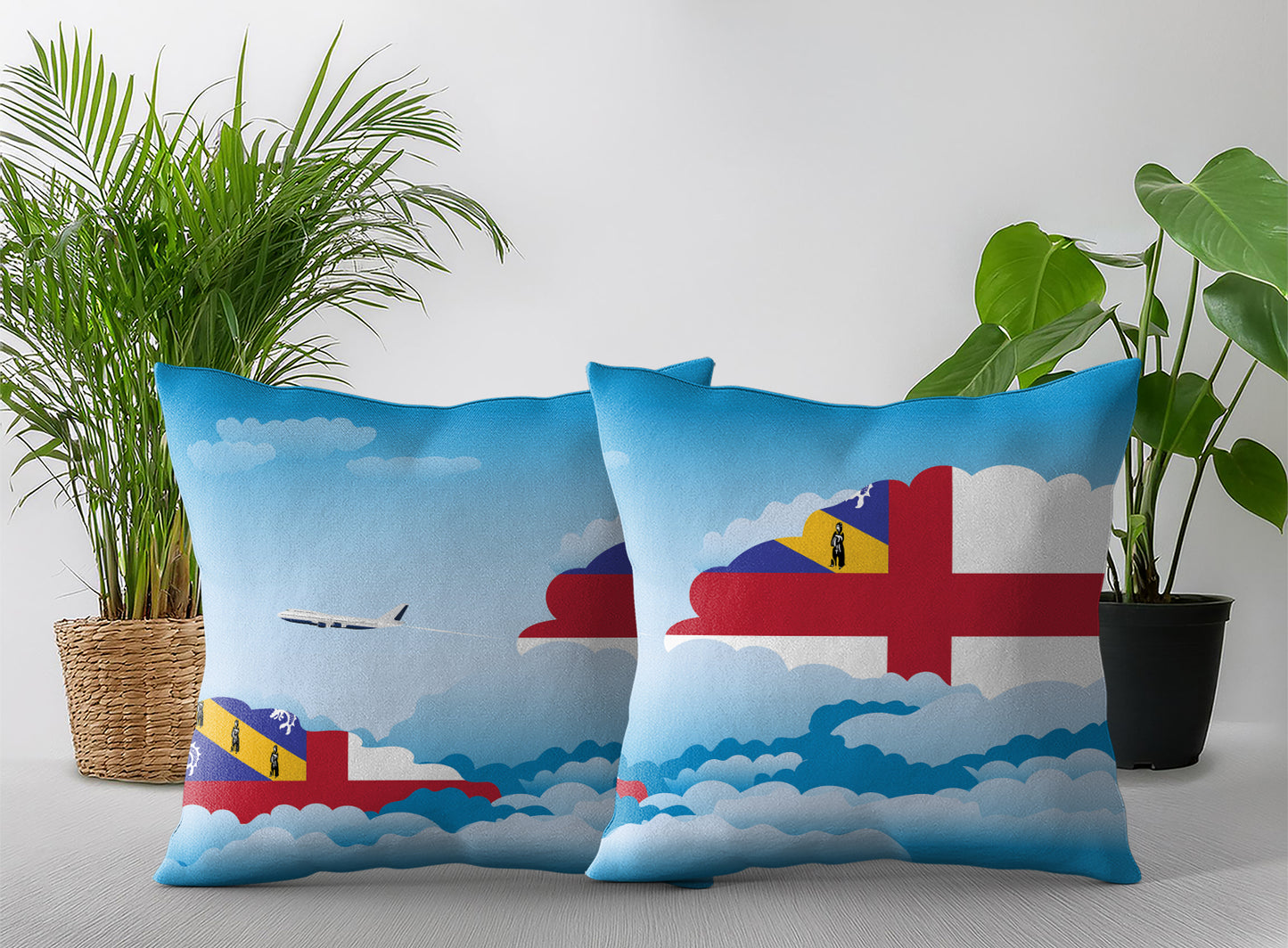 Herm Day Clouds Pillow Case