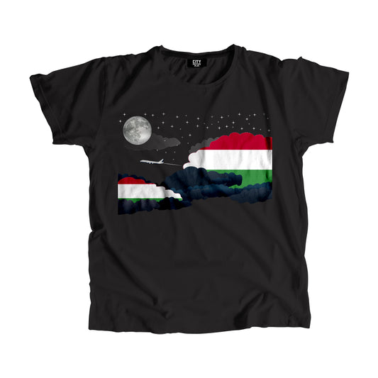 Hungary Night Clouds Men Unisex T-Shirt