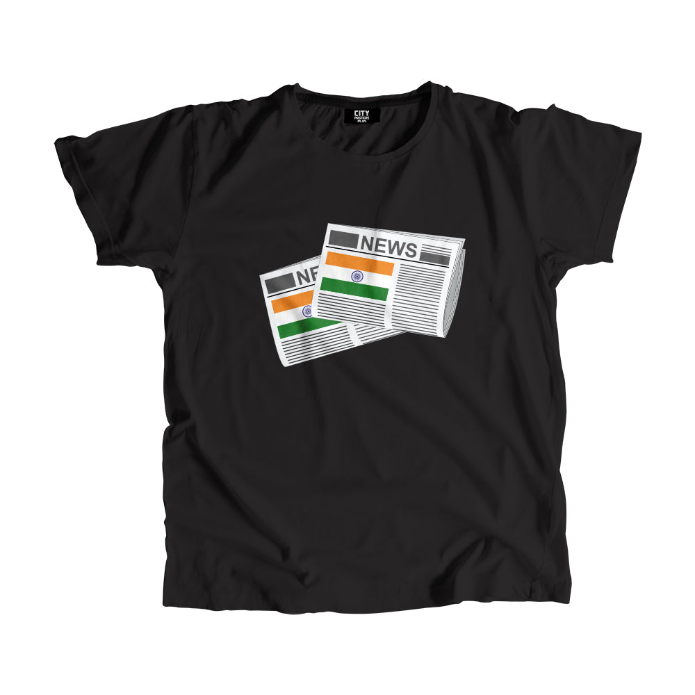 India Newspapers Unisex T Shirt