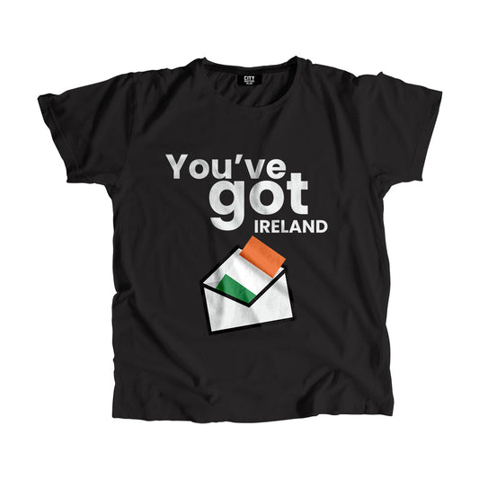Ireland Flag Mail Men Unisex T-Shirt