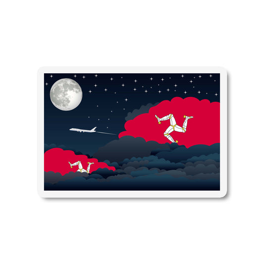 Isle of Man Night Clouds Magnet