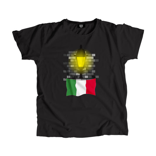 Italy Street Lamp Bricks Men Unisex T-Shirt
