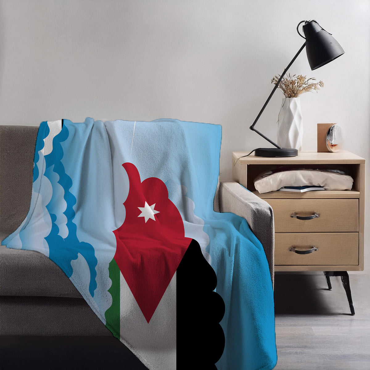 Jordan Day Clouds Blanket Throw