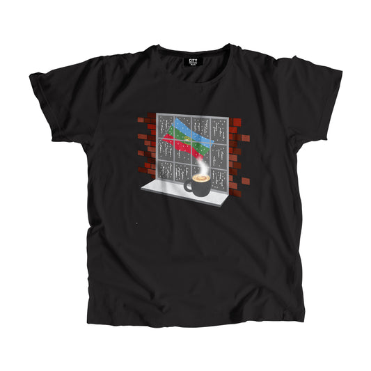 Karachay Cherkessia Coffee Rain Men Unisex T-Shirt