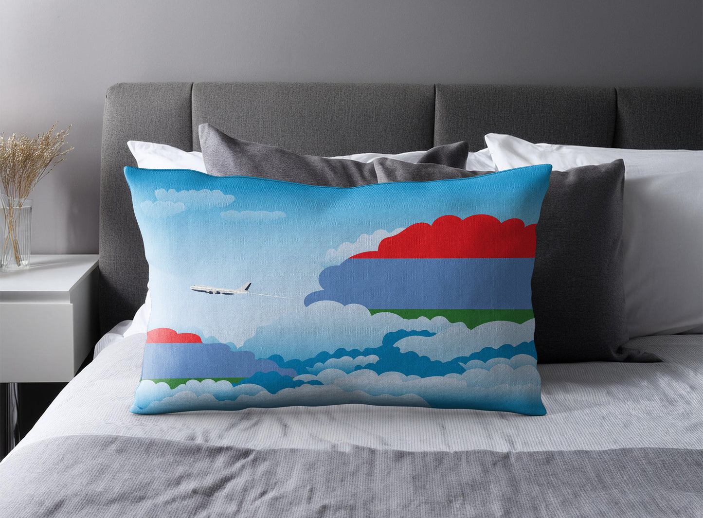 Karelia Day Clouds Pillow Case