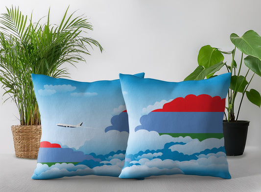 Karelia Day Clouds Pillow Case