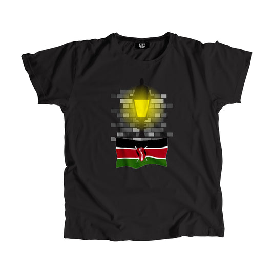 Kenya Street Lamp Bricks Men Unisex T-Shirt