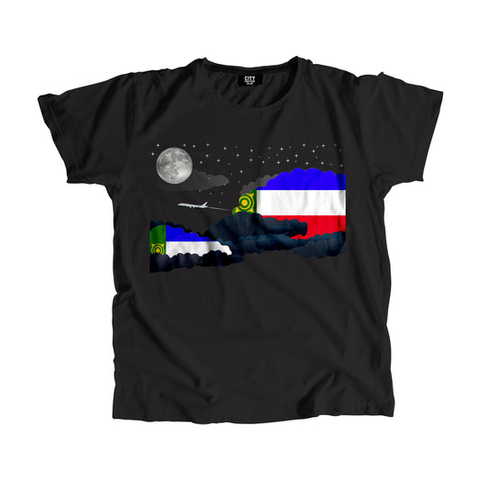 Khakassia Night Clouds Men Unisex T-Shirt