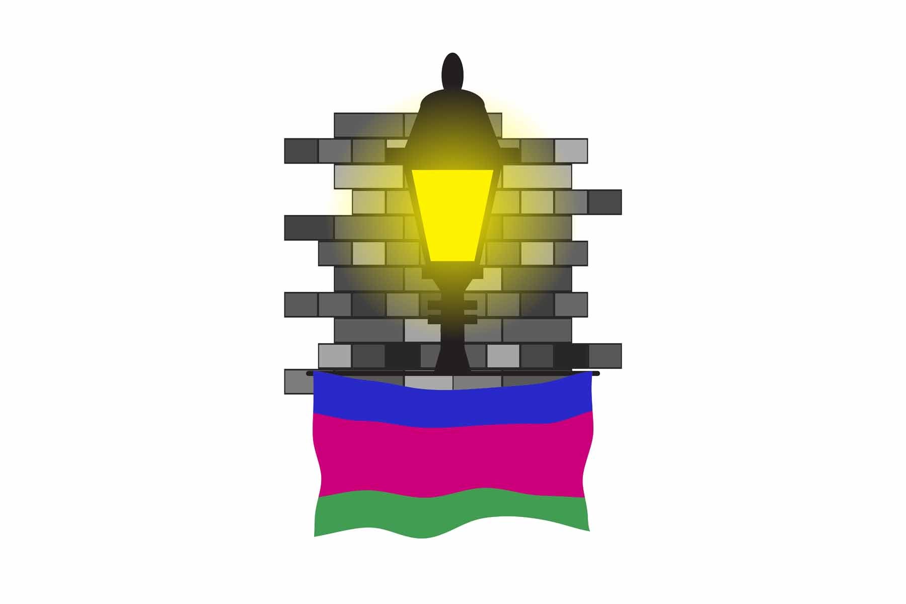 Kuban Peoples Republic Street Lamp Bricks Magnet