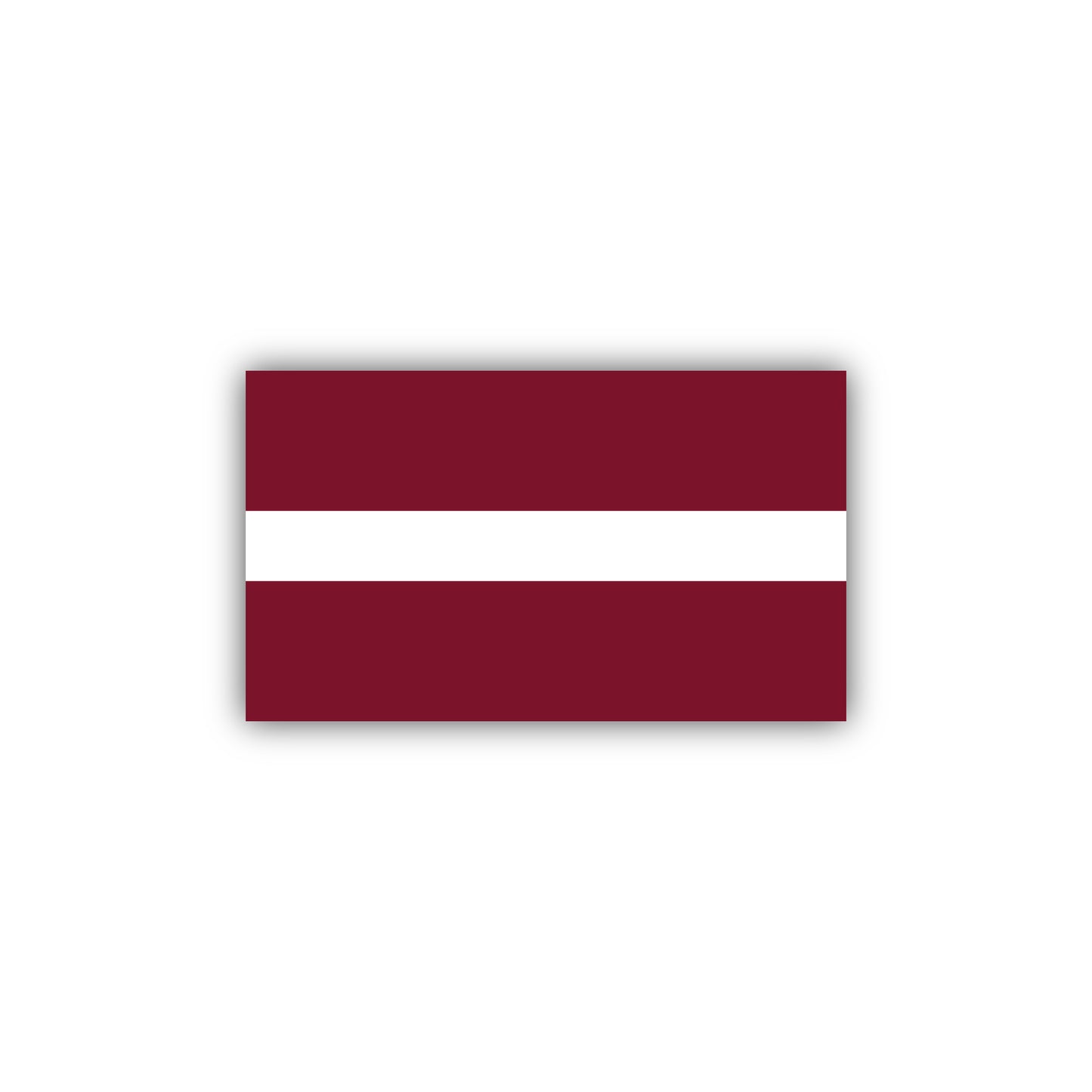 Latvia Sticker