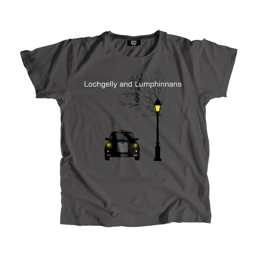 Lochgelly and Lumphinnans Black Taxi Men Unisex T-Shirt