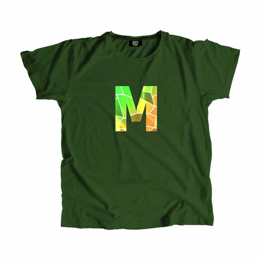 M Letter Men Unisex T-Shirt