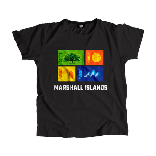 MARSHALL ISLANDS Seasons Seasons Unisex T-Shirt | City Posters Plus