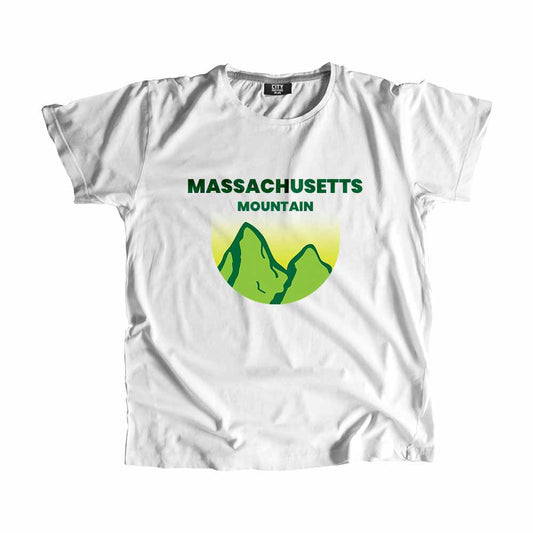 Massachusetts Green Mountain Men Unisex T-Shirt Mountain Adventure Unisex T-Shirt | City Posters Plus