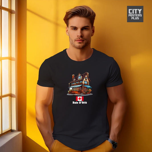 Baie D'Urfé Men Unisex T-Shirt Canada T-Shirt | Canadian Travel Apparel