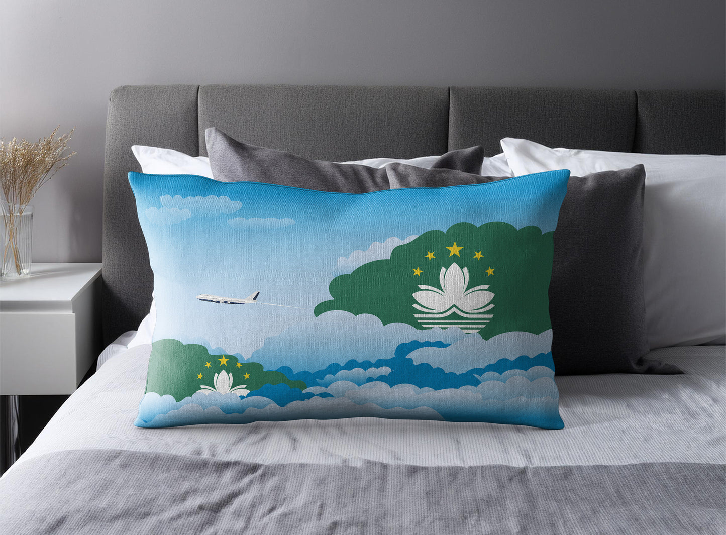 Macau Day Clouds Pillow Case