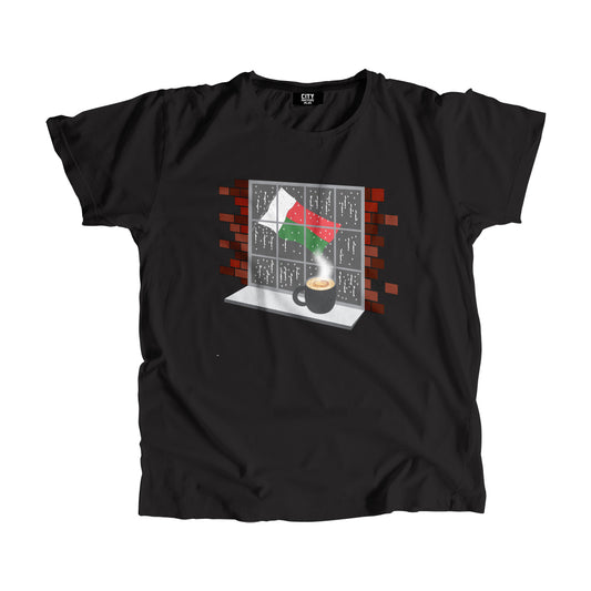 Madagascar Coffee Rain Men Unisex T-Shirt