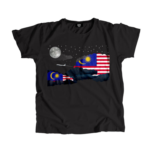 Malaysia Night Clouds Men Unisex T-Shirt