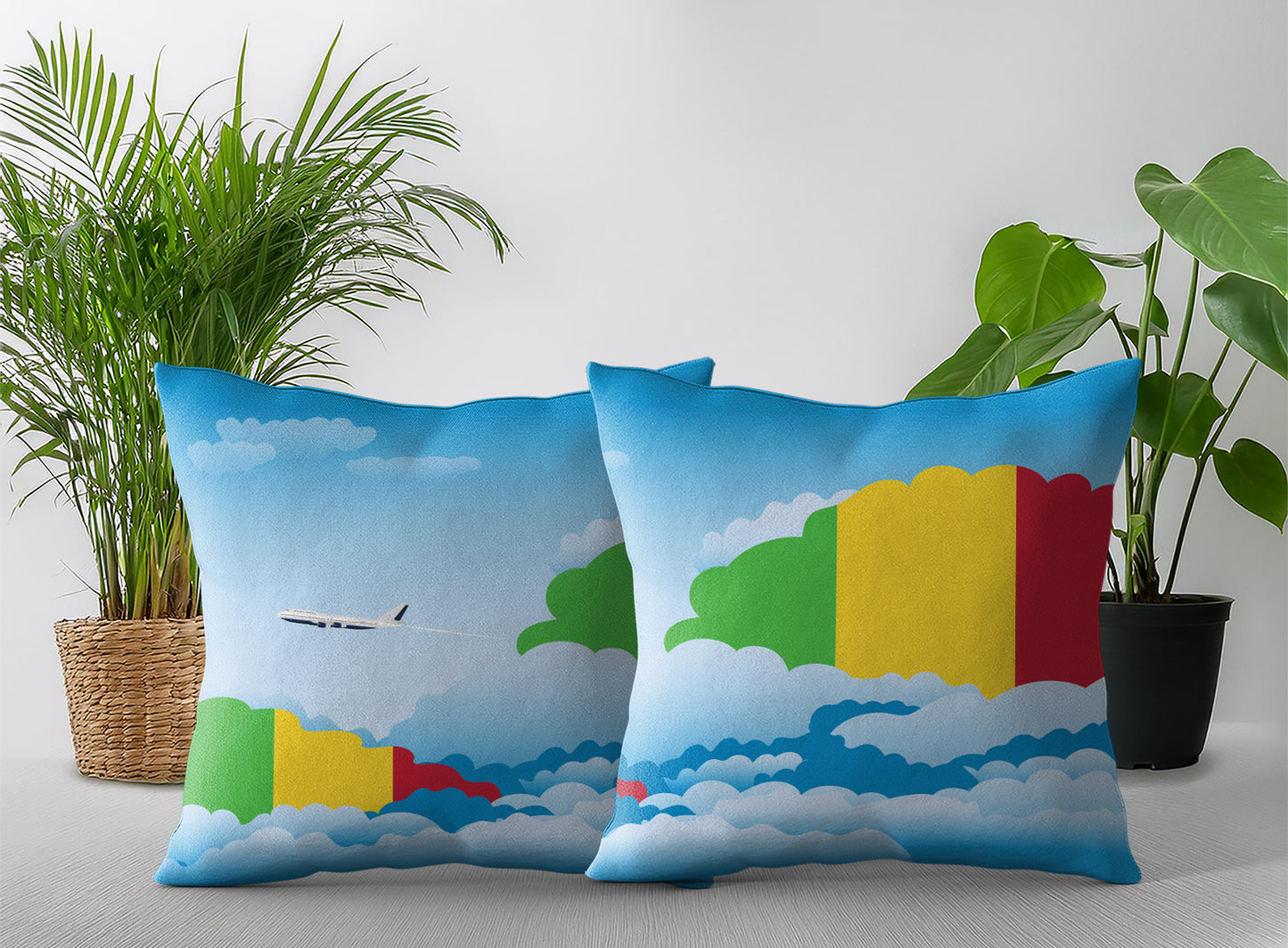 Mali Day Clouds Pillow Case