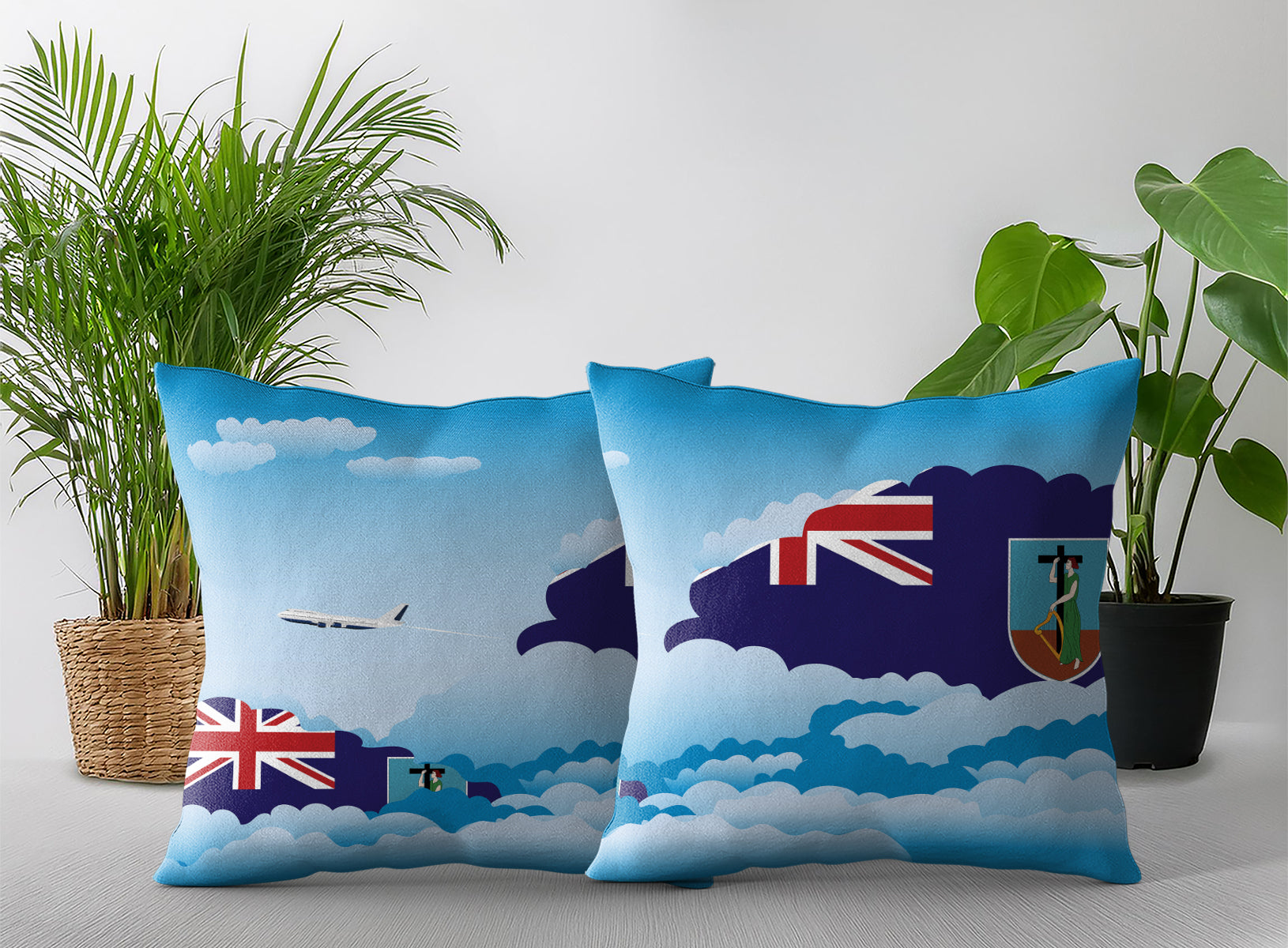 Montserrat Day Clouds Pillow Case