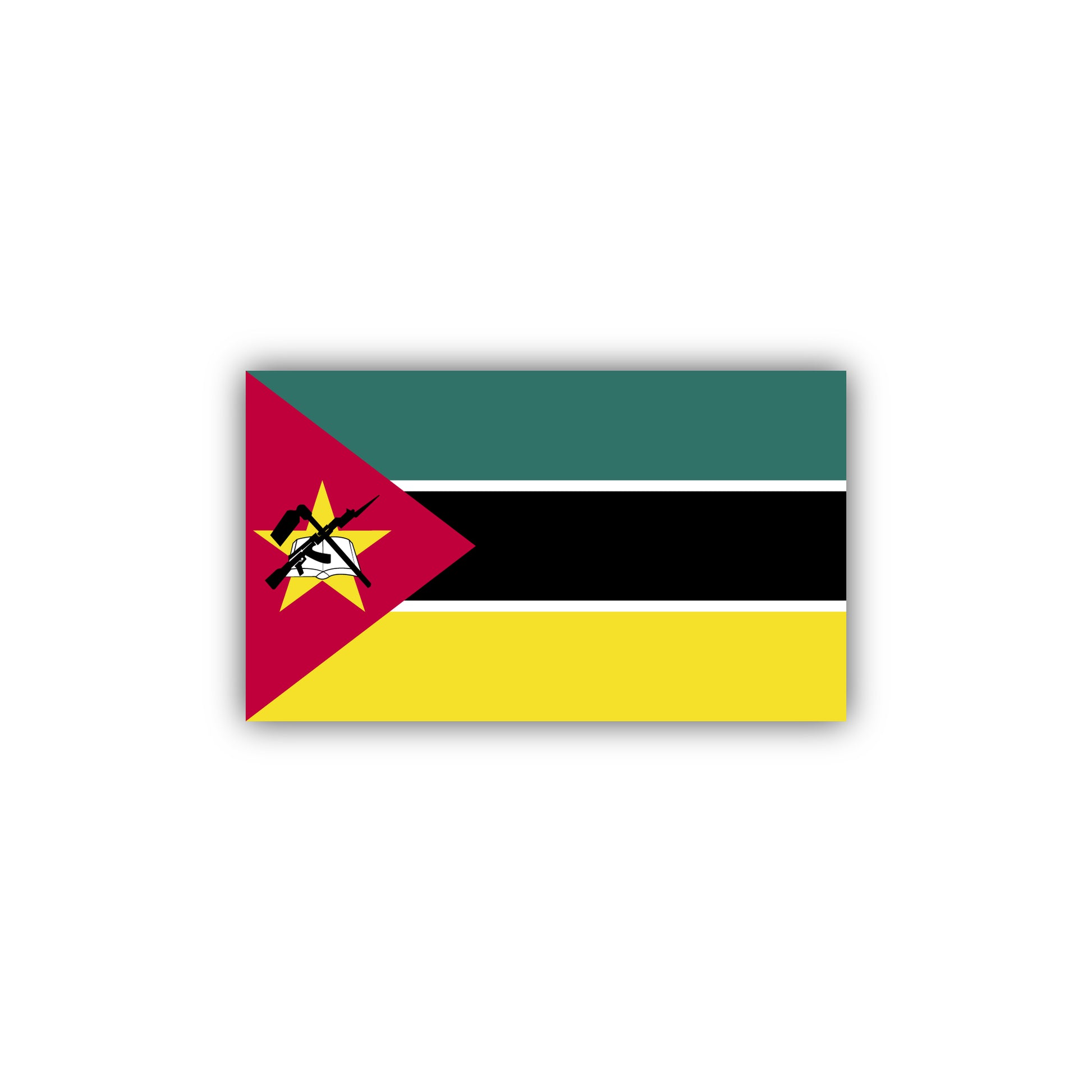 Mozambique Sticker