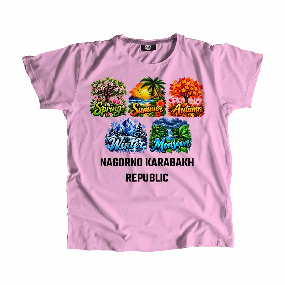 NAGORNO KARABAKH REPUBLIC Seasons Seasons Unisex T-Shirt | City Posters Plus