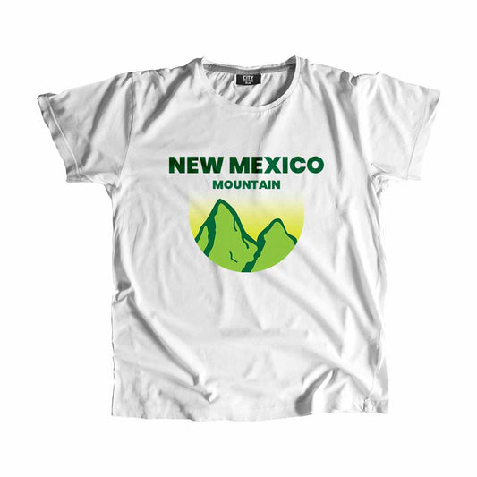 New Mexico Green Mountain Men Unisex T-Shirt Mountain Adventure Unisex T-Shirt | City Posters Plus