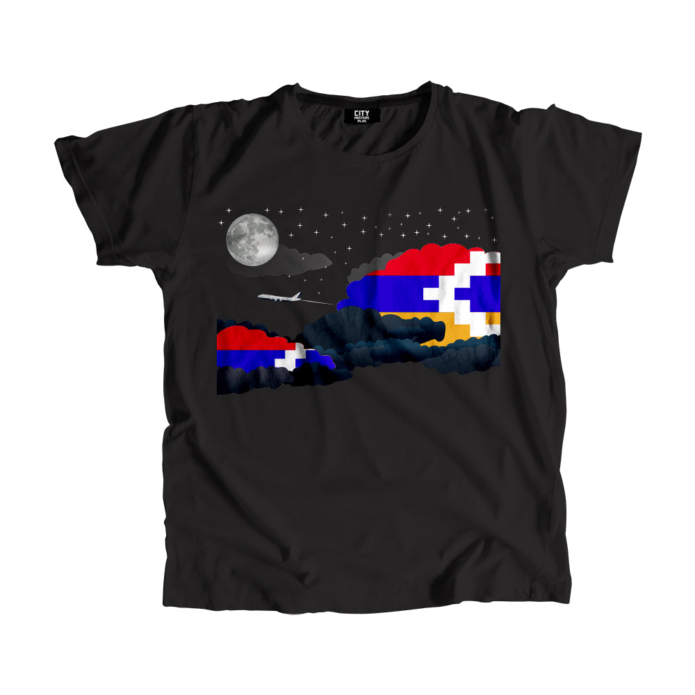 Nagorno-Karabakh Republic Night Clouds Men Unisex T-Shirt