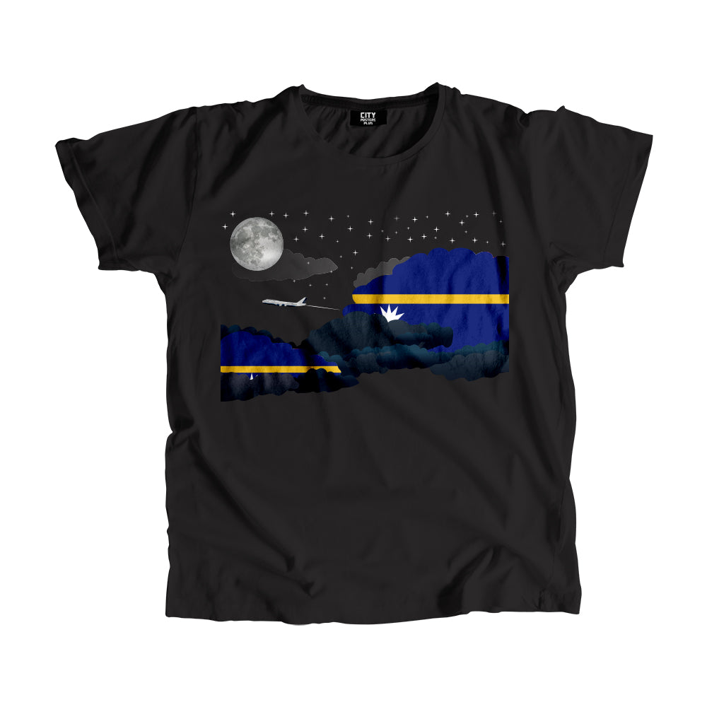 Nauru Night Clouds Men Unisex T-Shirt