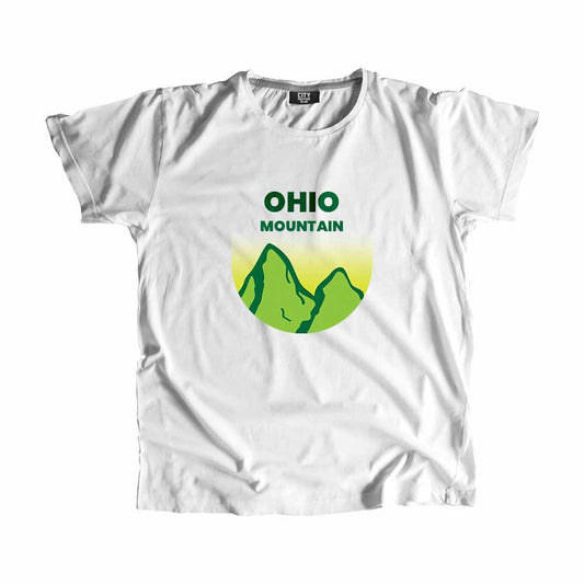 Ohio Green Mountain Men Unisex T-Shirt Mountain Adventure Unisex T-Shirt | City Posters Plus